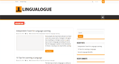 Desktop Screenshot of lingualogue.com